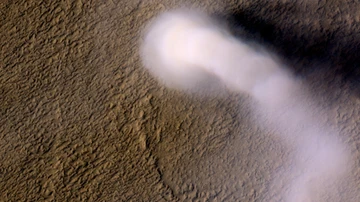 'Diablo de polvo' en la superficie de Marte