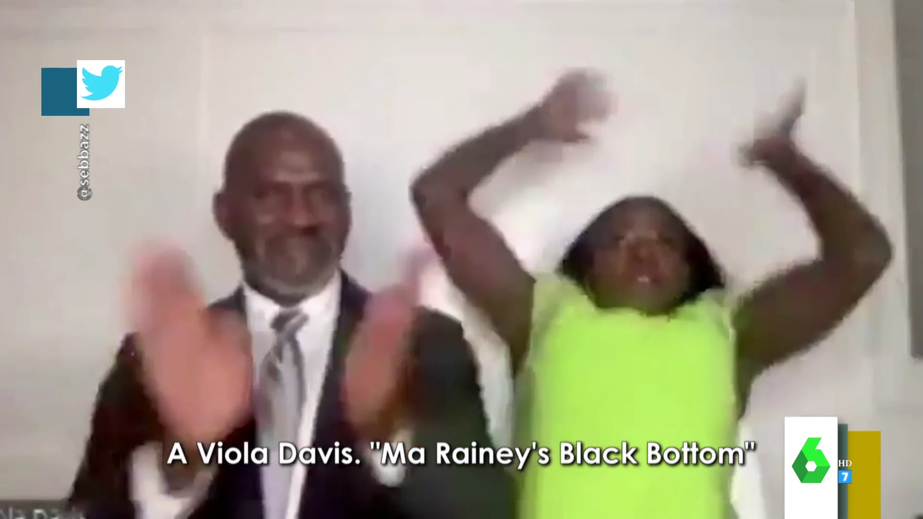 La desternillante reacción de Viola Davis tras ganar en los SAG Awards que arrasa en redes