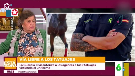 "Reconozco que me gusta un cuerpo desnudo": la inesperada confesión de Cristina Almeida sobre sus ligues con tatuajes "Reconozco que me gusta un cuerpo desnudo": la inesperada confesión de Cristina Almeida sobre sus ligues con tatuajes