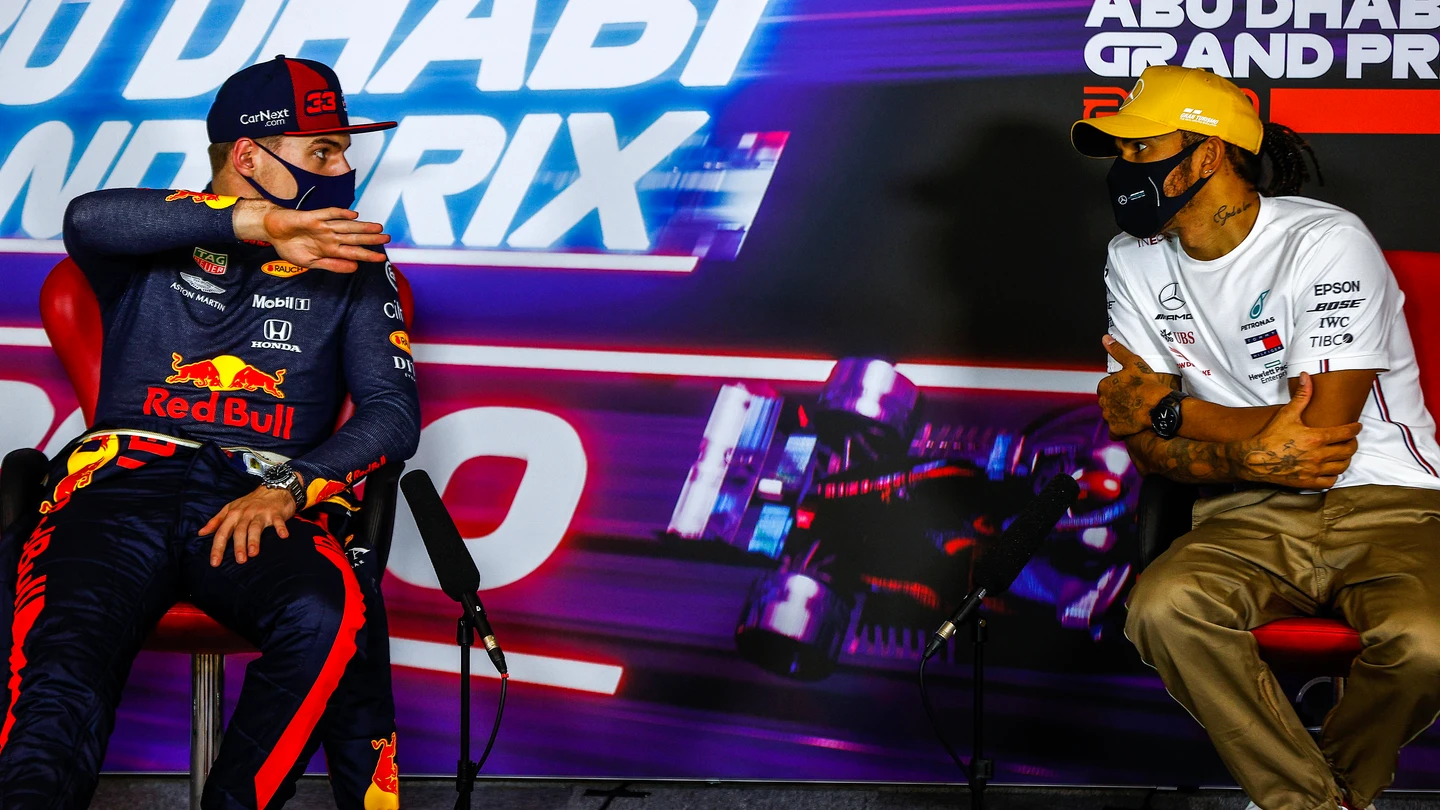 Verstappen y Hamilton Verstappen y Hamilton