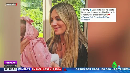 La preciosa canción de Edurne a su hija Yanay tras cumplir un mes La preciosa canción de Edurne a su hija Yanay tras cumplir un mes