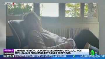 El desternillante vídeo de la madre de Antonio Orozco explicando los retoques estéticos que quiere hacerse