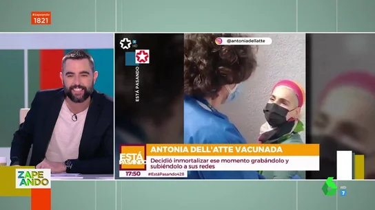 Dani Mateo analiza la "inesperada consecuencia" de la vacuna del coronavirus en Antonia Dell'Atte Dani Mateo analiza la "inesperada consecuencia" de la vacuna del coronavirus en Antonia Dell'Atte