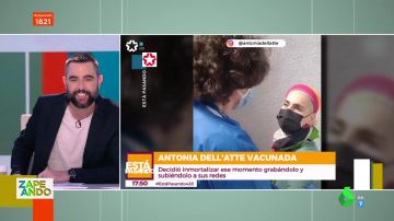 Dani Mateo analiza la "inesperada consecuencia" de la vacuna del coronavirus en Antonia Dell'Atte