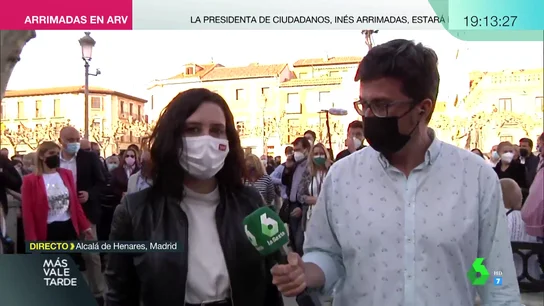 Más Vale Tarde (06-04-21) Ayuso se defiende de las críticas de Sánchez tras tantear la compra de la vacuna rusa: 'Lo desleal es cruzarse no hacer nada' Más Vale Tarde (06-04-21) Ayuso se defiende de las críticas de Sánchez tras tantear la compra de la vacuna rusa: 'Lo desleal es cruzarse no hacer nada'