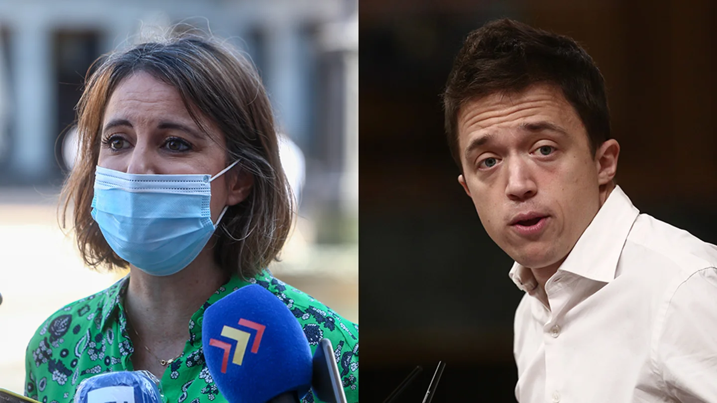 La delegada de Cultura de Madrid, Andrea Levy, y el líder de Más País, Íñigo Errejón Levy Errejón