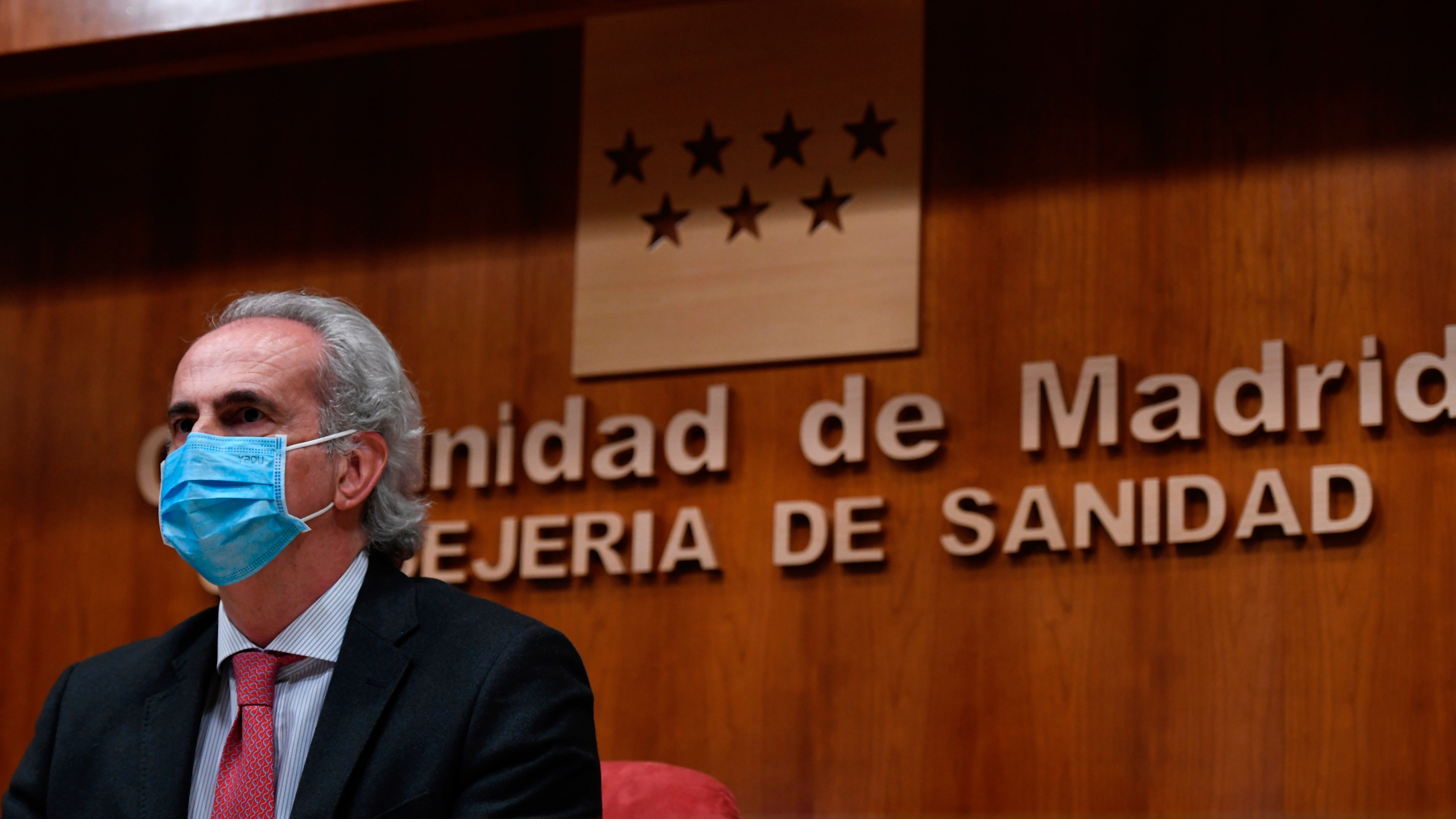 Enrique Ruiz Escudero, durante una comparecencia