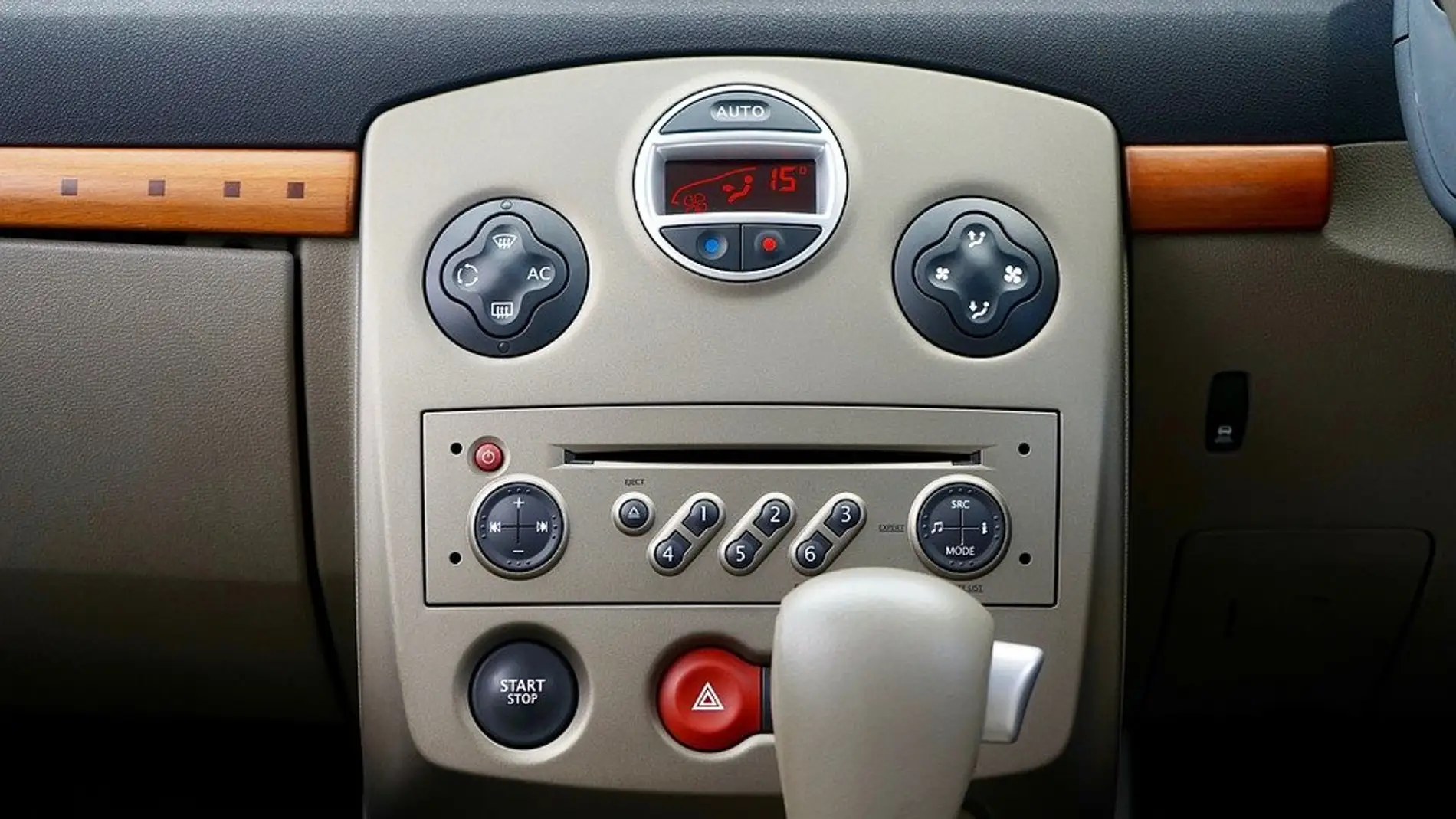 Interior de un coche