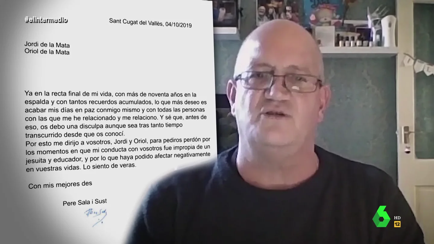 Una víctima de pederastia tras recibir una carta del sacerdote abusador: "Es como si me hubieran abusado de nuevo" Una víctima de pederastia tras recibir una carta del sacerdote abusador: "Es como si me hubieran abusado de nuevo"
