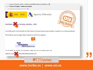 ¿Un correo de la Agencia Tributaria? No lo abras: es una estafa ¿Un correo de la Agencia Tributaria? No lo abras: es una estafa