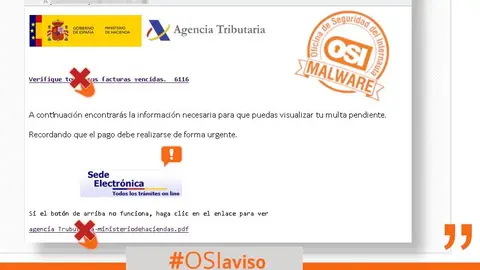 ¿Un correo de la Agencia Tributaria? No lo abras: es una estafa ¿Un correo de la Agencia Tributaria? No lo abras: es una estafa