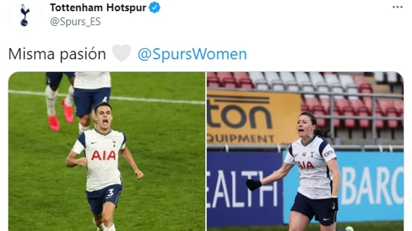 Tuit del Tottenham Tuit del Tottenham