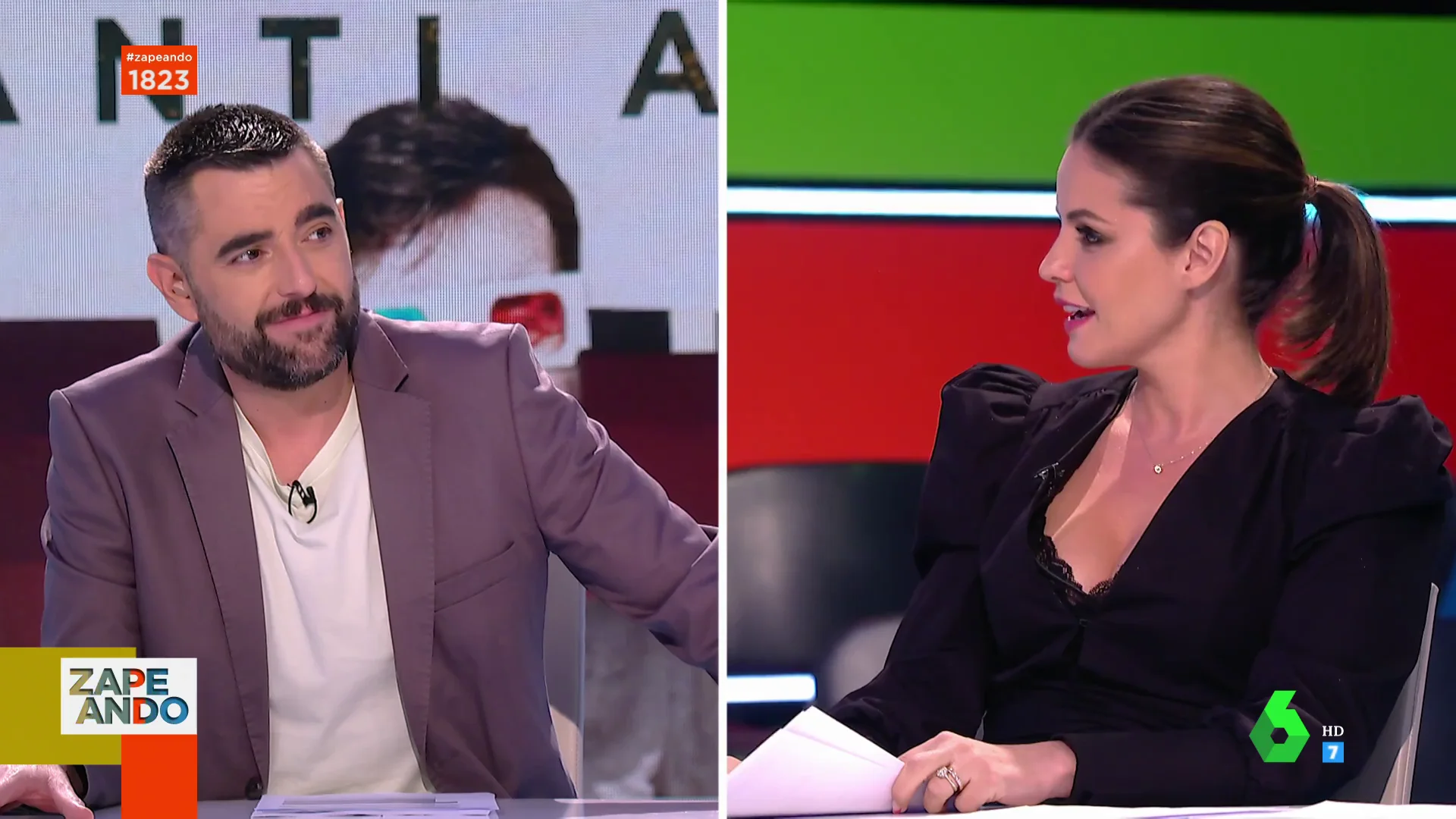 Dani Mateo se moja al hablar de su comentada tensión sexual con Marta Torné: "Lo nuestro viene de lejos"