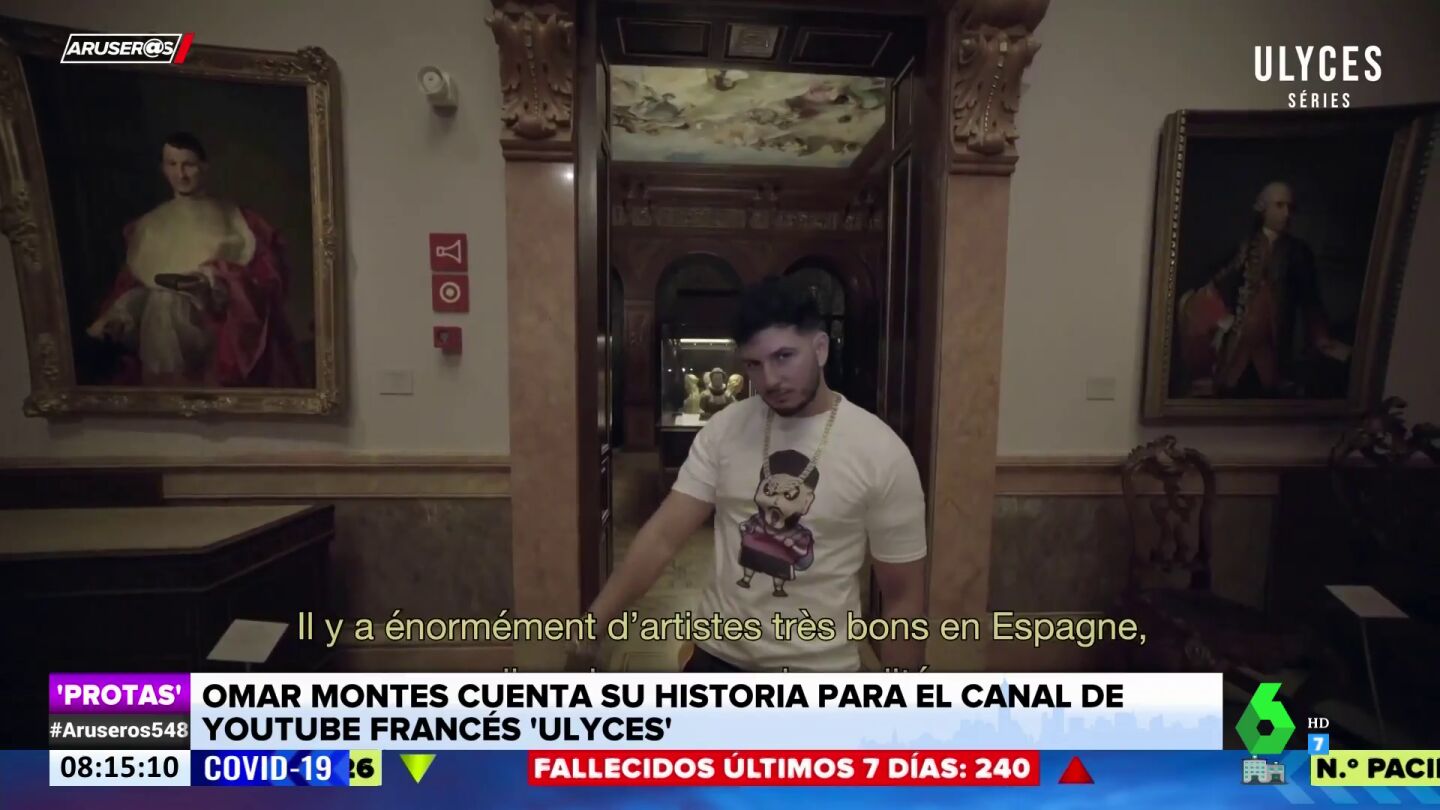"Hago flow gitano 'rompetangas'": la surrealista entrevista de Omar Montes en un programa franc&eacute;s