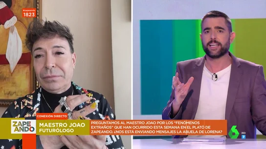 El maestro Joao, sobre las bromas de Zapeando con los espíritus: "No digo que vaya a haber una tragedia pero pueden pasar cosas" El maestro Joao, sobre las bromas de Zapeando con los espíritus: "No digo que vaya a haber una tragedia pero pueden pasar cosas"