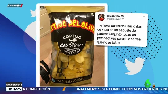 El misterio de las gafas que aparecieron dentro de una bolsa de patatas El misterio de las gafas que aparecieron dentro de una bolsa de patatas