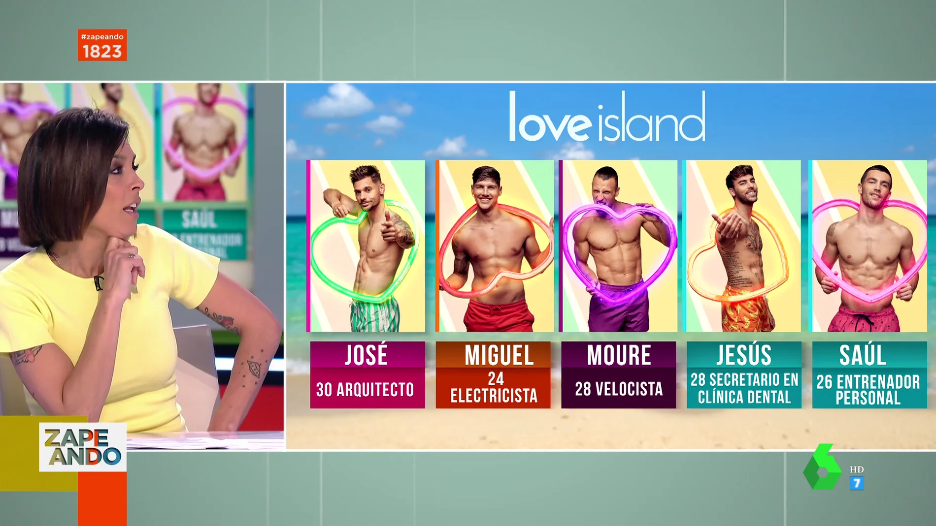 Estos son los cinco chicos que se lanzan a la aventura de 'Love Island'