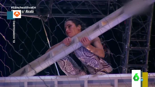 El tenso momento en el que Pilar Rubio arranca a llorar en el reto más difícil de 'El Hormiguero': "No puedo" El tenso momento en el que Pilar Rubio arranca a llorar en el reto más difícil de 'El Hormiguero': "No puedo"