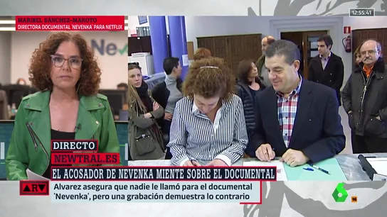 La directora de 'Nevenka' relata la llamada a Ismael Álvarez: "Le insistí hasta cuatro veces y hasta cuatro veces dijo que no" La directora de 'Nevenka' relata la llamada a Ismael Álvarez: "Le insistí hasta cuatro veces y hasta cuatro veces dijo que no"
