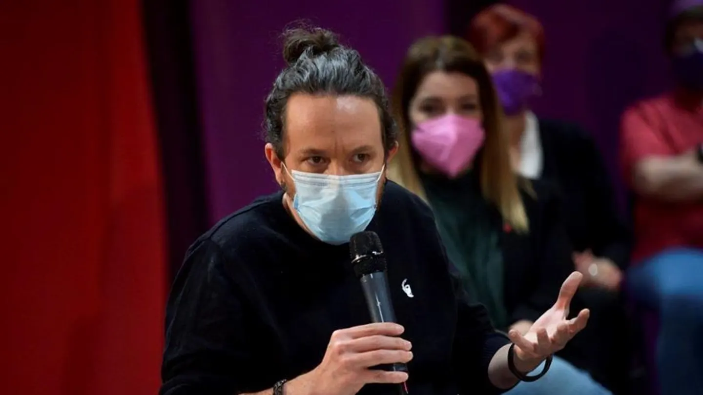 Pablo Iglesias durante un acto sobre la sanidad Pablo Iglesias durante un acto sobre la sanidad