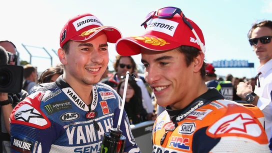 Jorge Lorenzo y Marc Márquez Jorge Lorenzo y Marc Márquez
