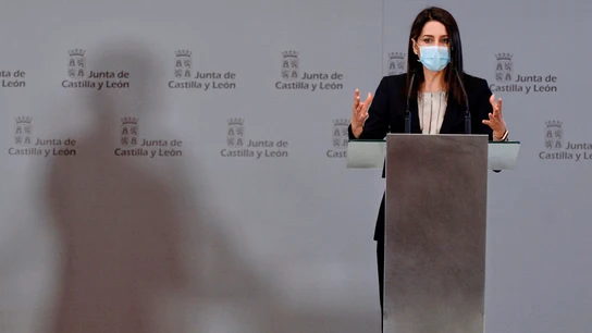 Inés Arrimadas comparece en la Junta de Castilla y León Inés Arrimadas comparece en la Junta de Castilla y León