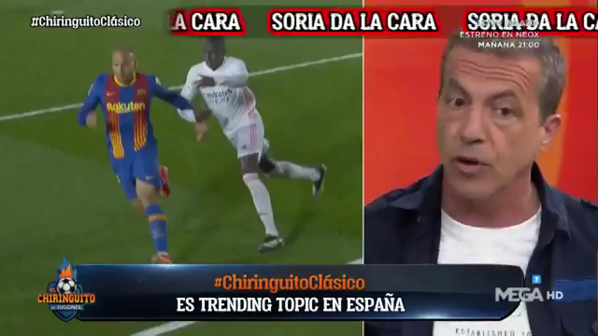 Cristóbal Soria se rinde ante el Real Madrid en 'El Chiringuito': "Compiten como nadie"
