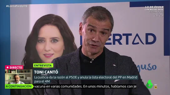 Toni Cantó arremete contra Ciudadanos: "No hay peor enemigo del partido que la dirección actual" Toni Cantó arremete contra Ciudadanos: "No hay peor enemigo del partido que la dirección actual"