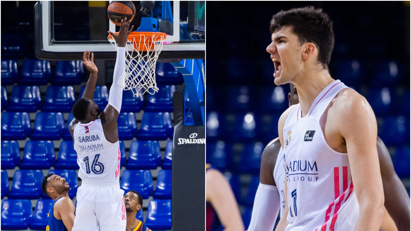 Usman Garuba y Tristan Vukcevic Usman Garuba y Tristan Vukcevic
