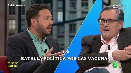 Juanlu Sánchez y Marhuenda en laSexta Noche Juanlu Sánchez y Marhuenda en laSexta Noche