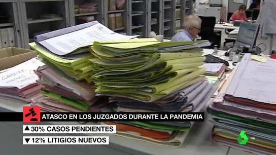 Casos sin resolver en los juzgados Casos sin resolver en los juzgados