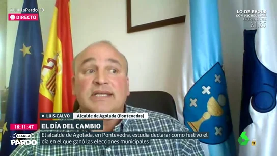 Habla el alcalde de Agolada: quiere declarar como festivo el día en que ganó las elecciones Habla el alcalde de Agolada: quiere declarar como festivo el día en que ganó las elecciones