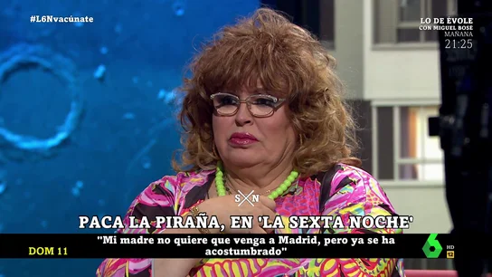 Paca la Piraña en laSexta Noche Paca la Piraña en laSexta Noche