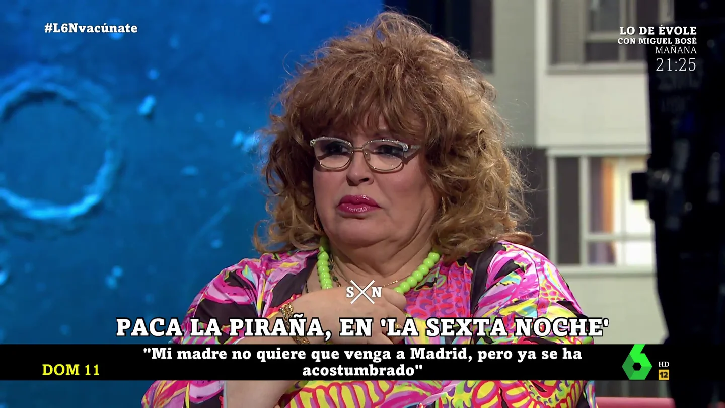 Paca la Piraña en laSexta Noche Paca la Piraña en laSexta Noche