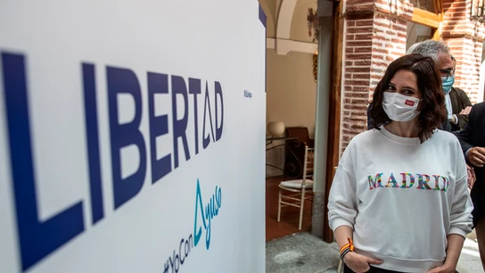 La presidenta de la Comunidad de Madrid, Isabel Díaz Ayuso La presidenta de la Comunidad de Madrid, Isabel Díaz Ayuso