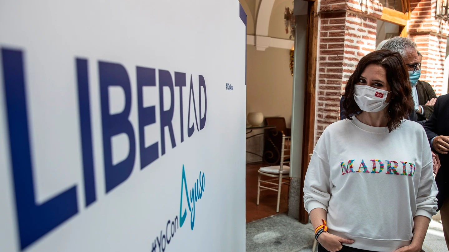 La presidenta de la Comunidad de Madrid, Isabel Díaz Ayuso La presidenta de la Comunidad de Madrid, Isabel Díaz Ayuso