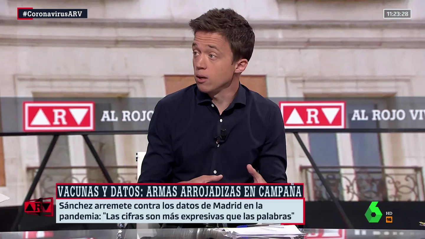 Íñigo Errejón en Al Rojo Vivo Íñigo Errejón en Al Rojo Vivo