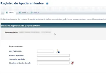 Registro de Apoderamientos Registro de Apoderamientos