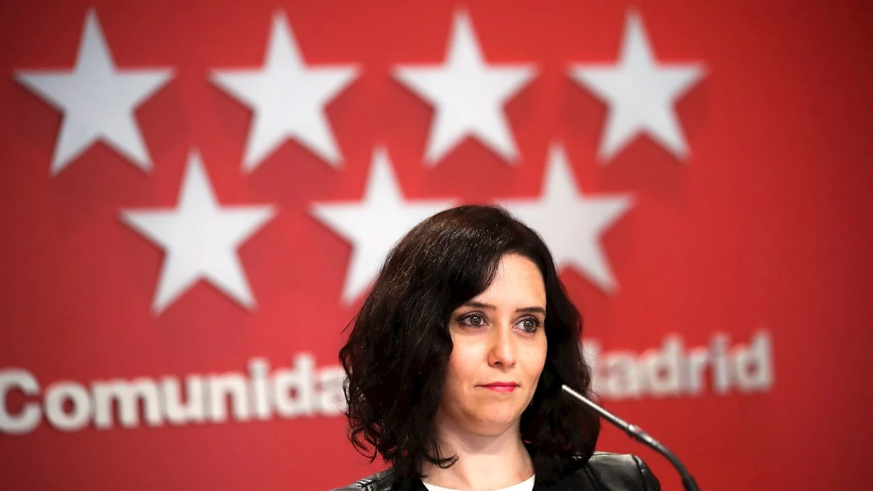 La actual presidenta de la Comunidad de Madrid, Isabel Díaz Ayuso