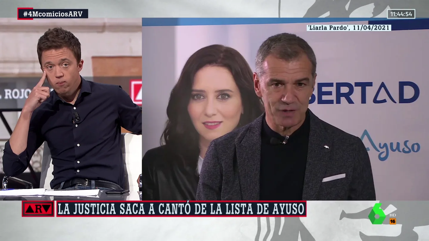 Errejón, sobre Toni Cantó: "Como si vive en las Seychelles; tiene que estar empadronado aquí" Errejón, sobre Toni Cantó: "Como si vive en las Seychelles; tiene que estar empadronado aquí"