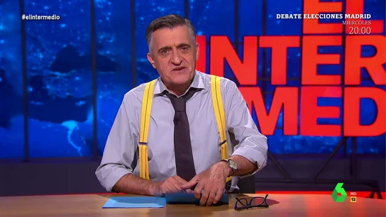 La reacción de Wyoming al enterarse en directo de que García Ferreras entrevistará a Ayuso La reacción de Wyoming al enterarse en directo de que García Ferreras entrevistará a Ayuso