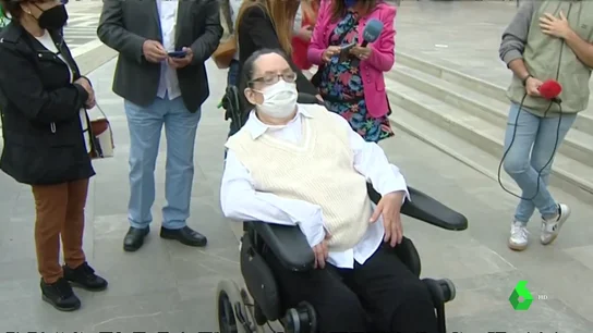 María Isabel, víctima de la violencia machista que quedó tetrapléjica. María Isabel, víctima de la violencia machista que quedó tetrapléjica.