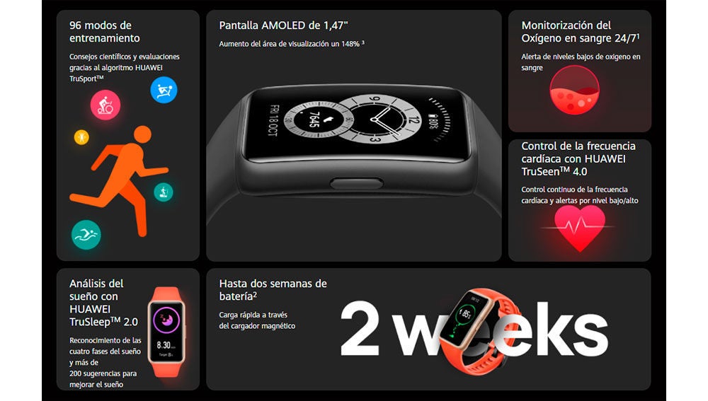 Ya puedes comprar la Huawei Band 6 en España, una alternativa a la Mi Band 3 Ya puedes comprar la Huawei Band 6 en España, una alternativa a la Mi Band