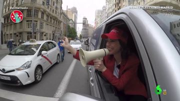 Los 'gritos' de Ayuso por Madrid en plena campaña electoral: "¡Coleta, iluso, te va a ganar Ayuso!"