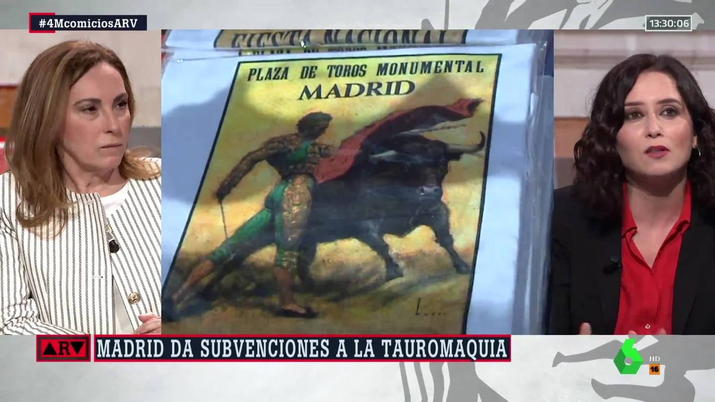 Isabel Díaz Ayuso defiende las subvenciones al toro de lidia Isabel Díaz Ayuso defiende las subvenciones al toro de lidia