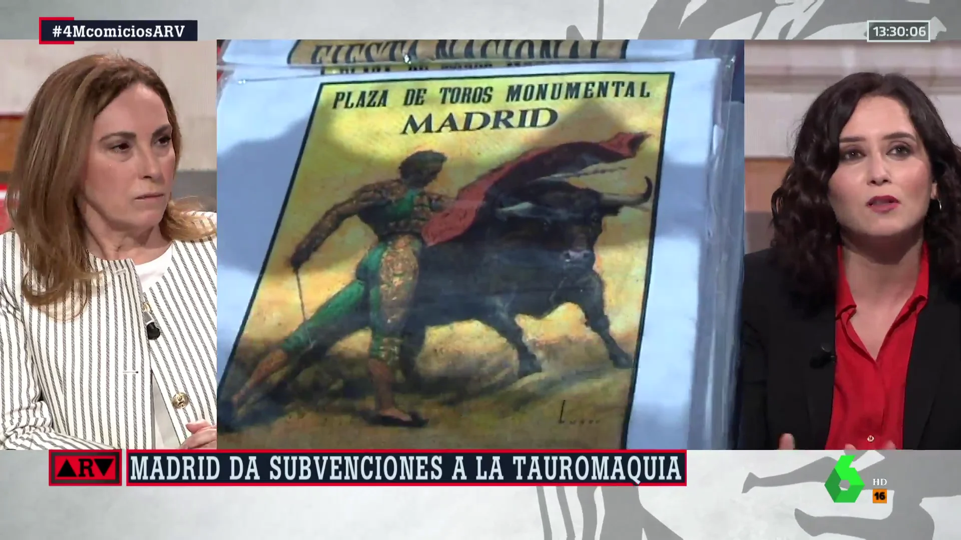 Isabel Díaz Ayuso defiende las subvenciones al toro de lidia