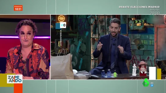 La reacción de Josie cuando Broncano reconoce a Bustamante que no sabe quién es: "¿Es el de Super Mario?" La reacción de Josie cuando Broncano reconoce a Bustamante que no sabe quién es: "¿Es el de Super Mario?"