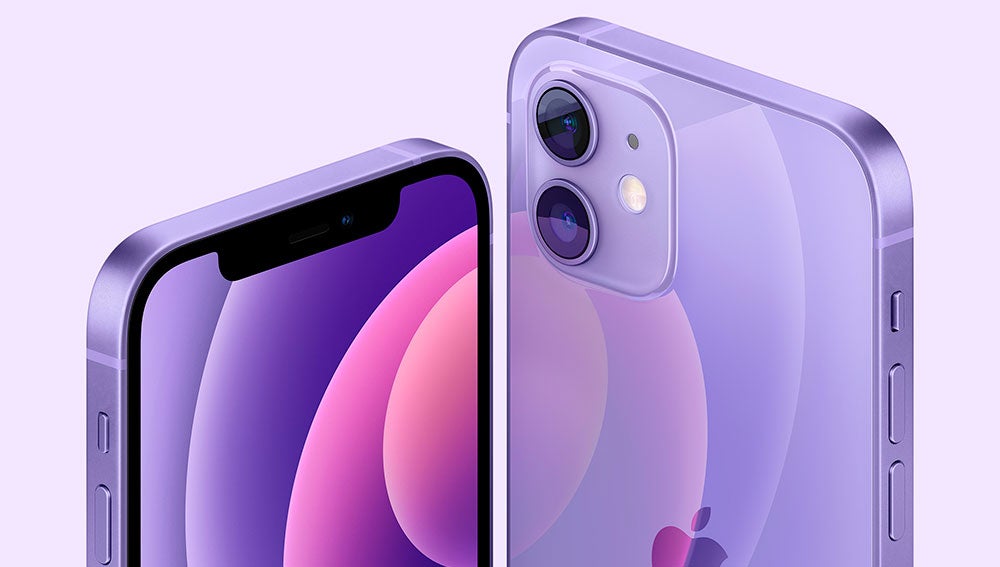 iPhone 12 morado