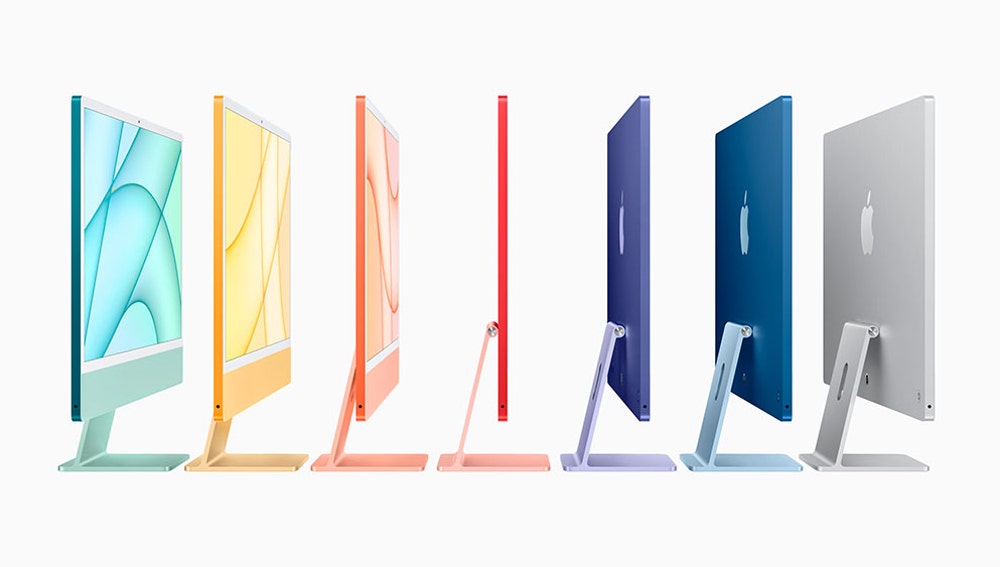 Nueva gama de colores de iMac