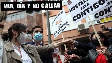 Isabel Díaz Ayuso en un acto de campaña Isabel Díaz Ayuso en un acto de campaña